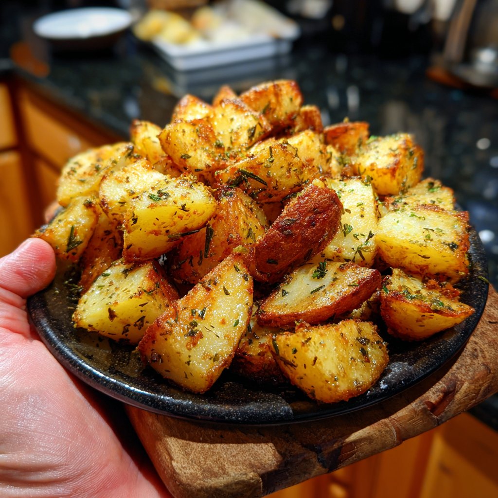 Airfryer Italian Roasted Potatoes