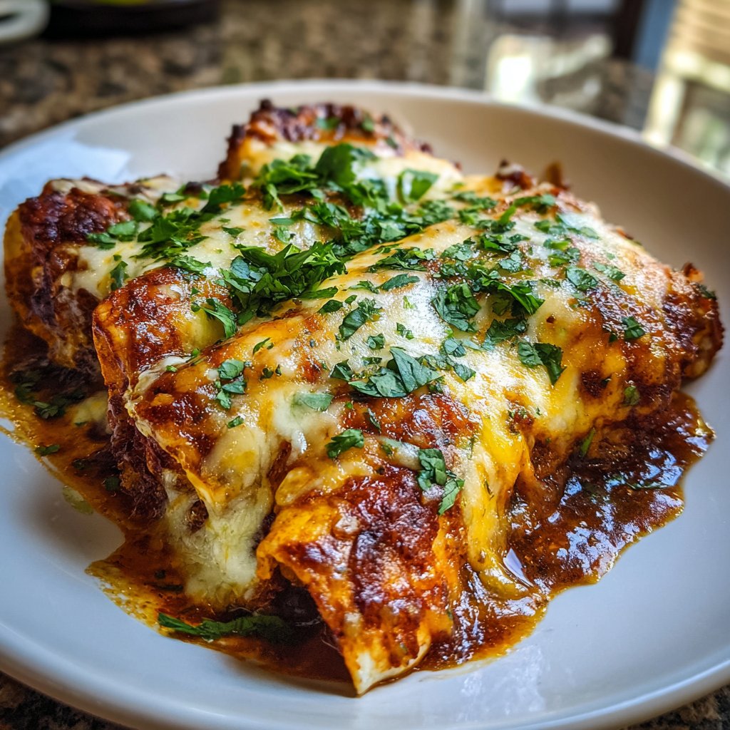 Tangy Chicken Enchiladas
