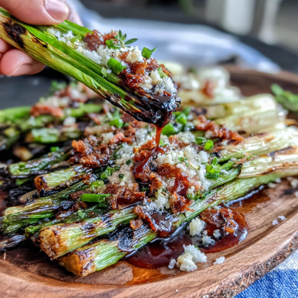 Charred Scallion & Miso Butter