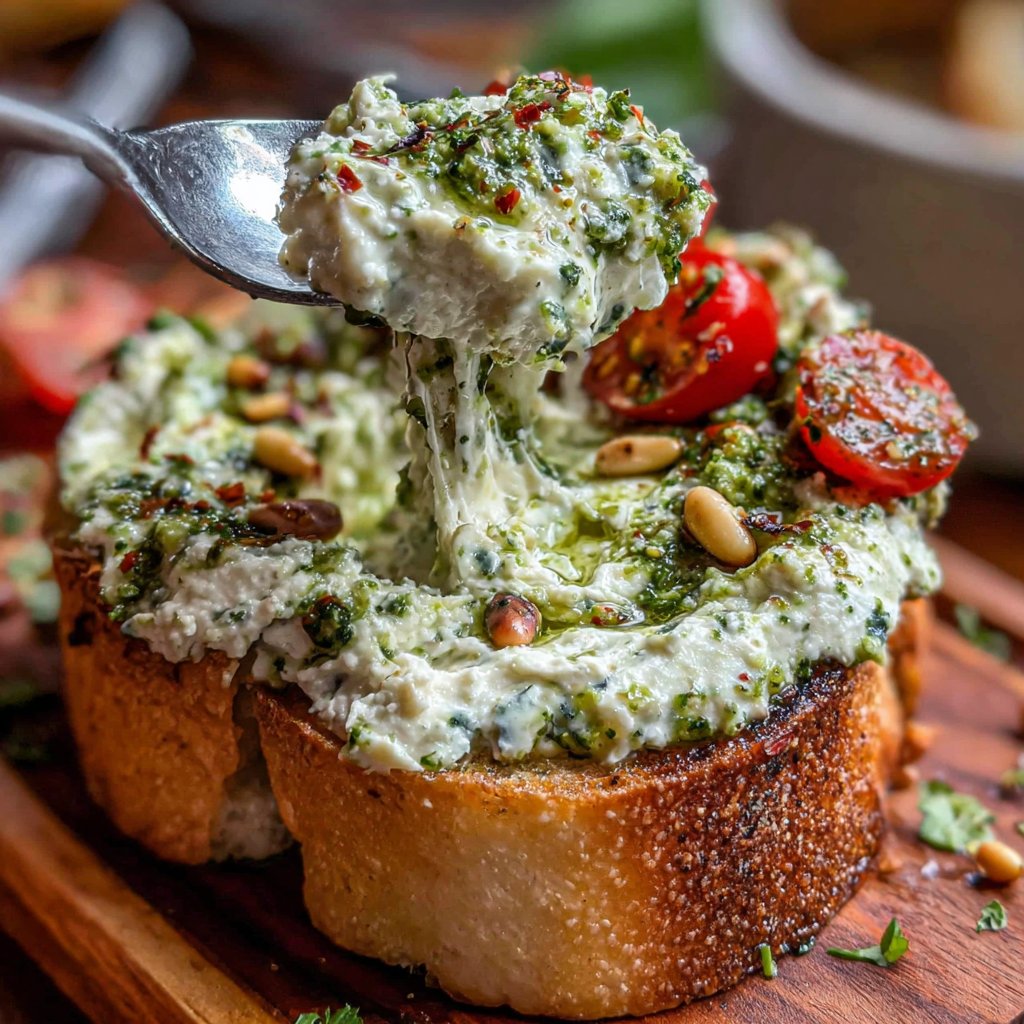 Cottage Cheese Pesto Bowl