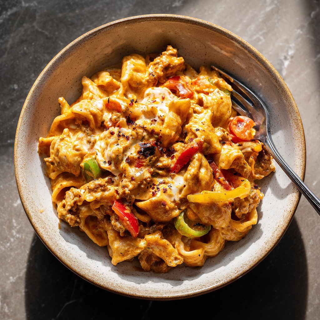 Bold Spicy Taco Pasta