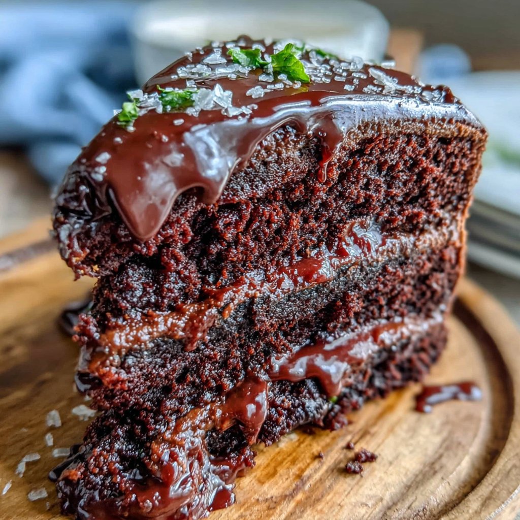 Chocolate Ganache Celebration Cake