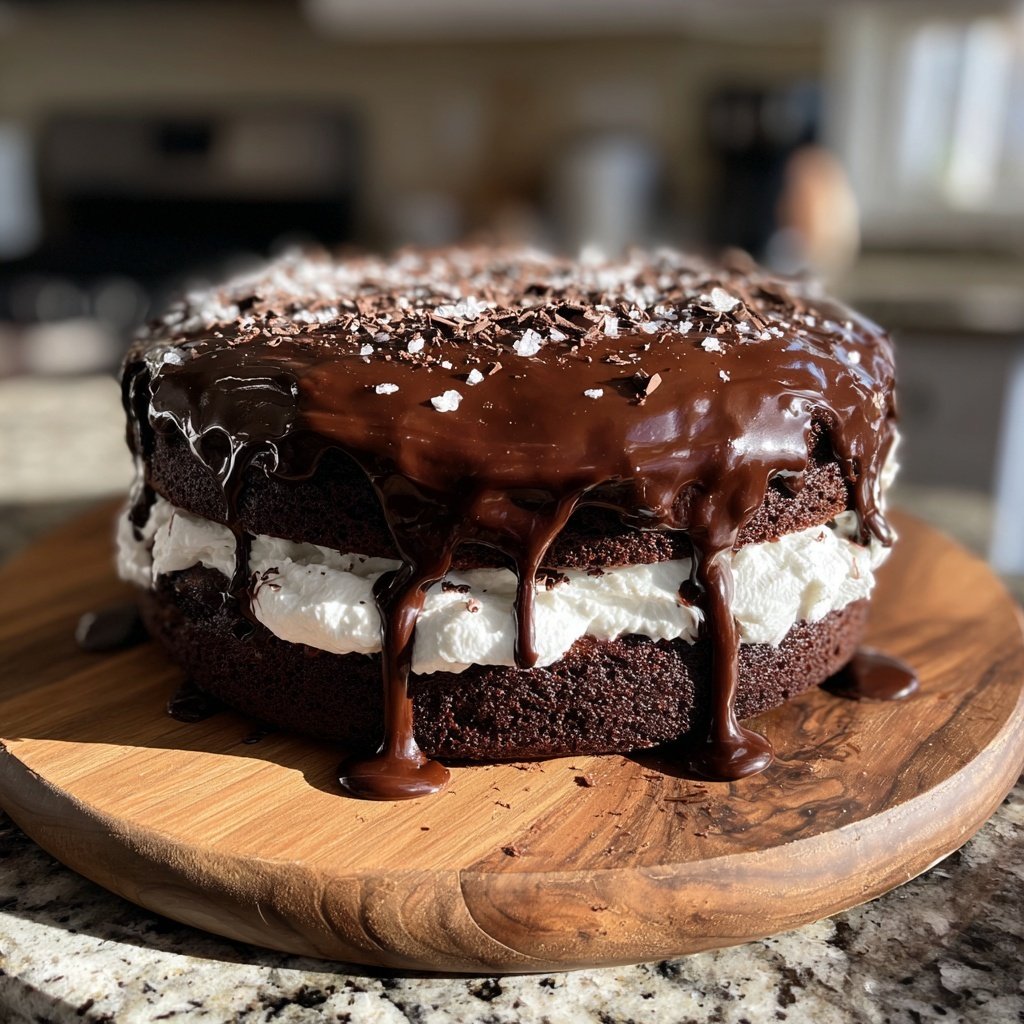 Fluffy Chocolate Pudding Cake
